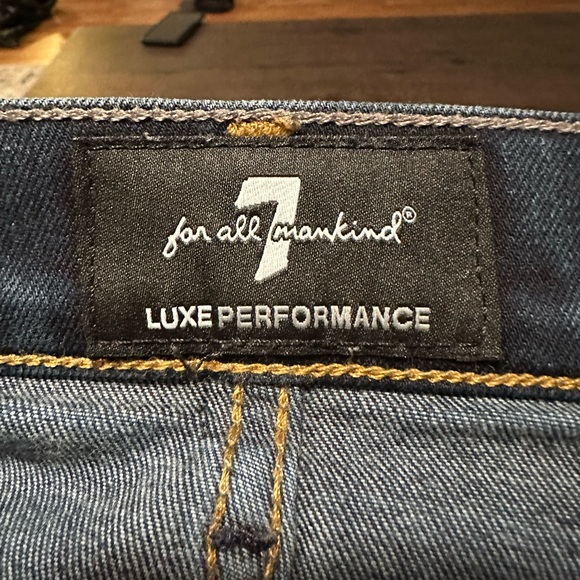 7 For All Mankind Men’s Dark denim jeans - Picture 4 of 5